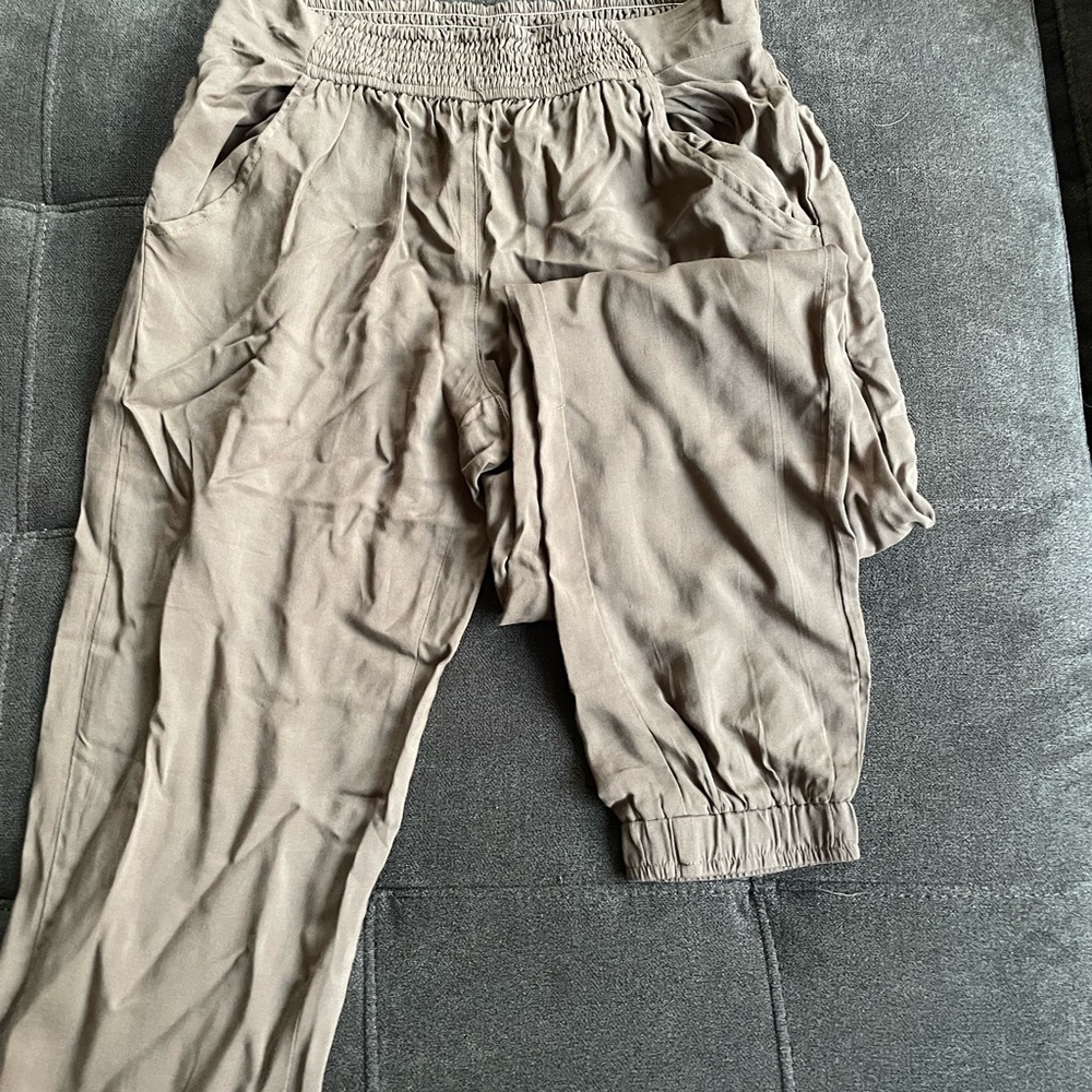 Olive pants